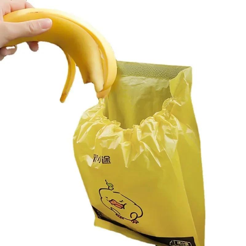 Car Mounted Garbage Bag Self-adhesive Disposable Storage Cleaning Bag Foldable Auto Hanging Garbage Bag for Car