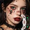 Water Transfer Printing Face Sticker Freckles Simulated Halloween Makeup Sticker  Stage Prop