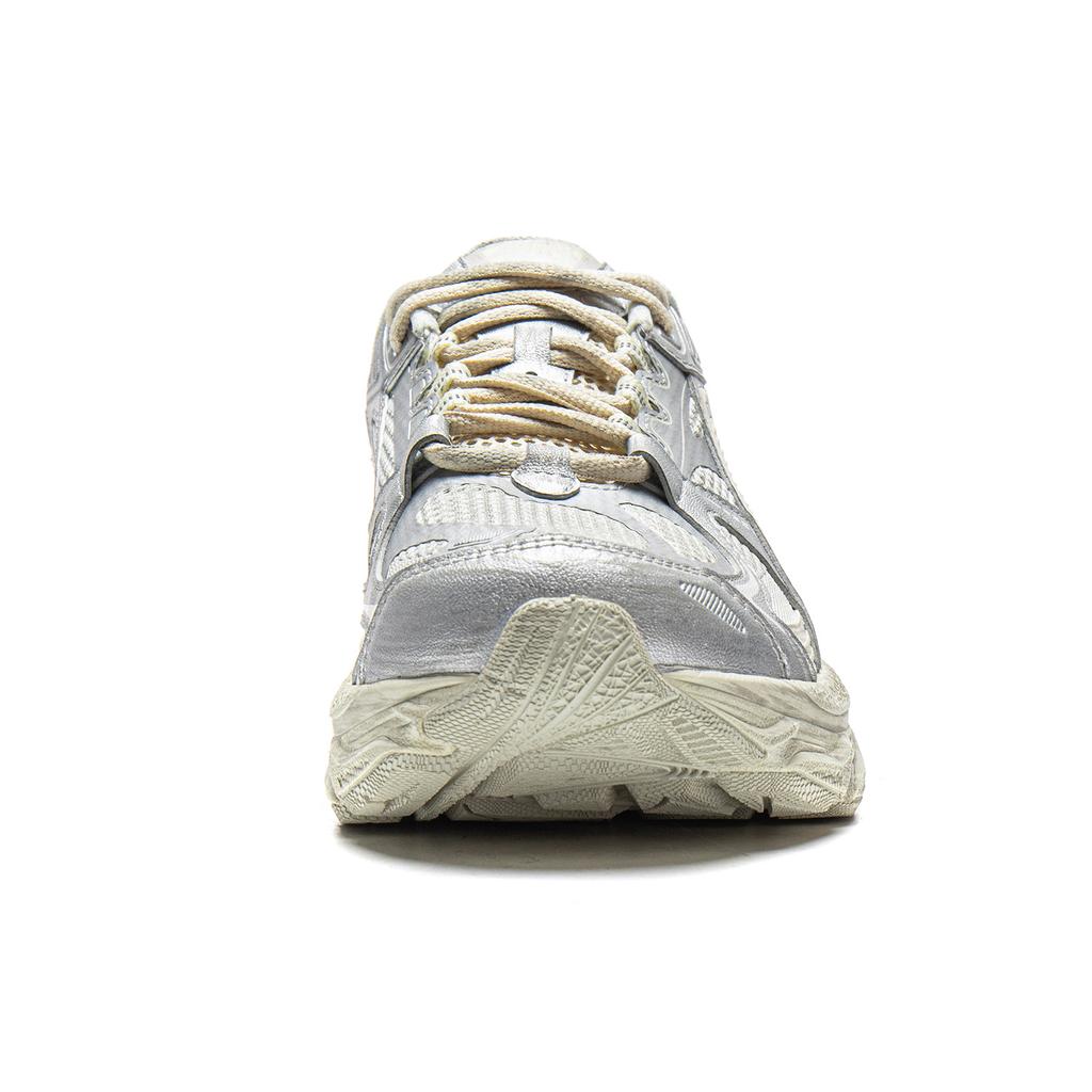 Li Ning Boom Амортизация Поддержка Нескользящие Износостойкие Упругие Низкие Кроссовки для Бега Женские Серебристо-серые ARXV006-2