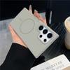 Suitable for Samsung S25ULTRA Soft and Fine-ring Magnetic Phone Case and S24Ultra Skin-sensing Magnetic Protective Case