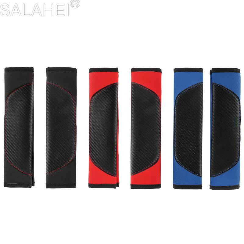 WAK3 Car Seat Belt Cover Shoulder Neck Soft Pad For Mercedes Benz AMG W220 W206 W203 W211 W205 W212 W201 W210 GLK Car Accessories