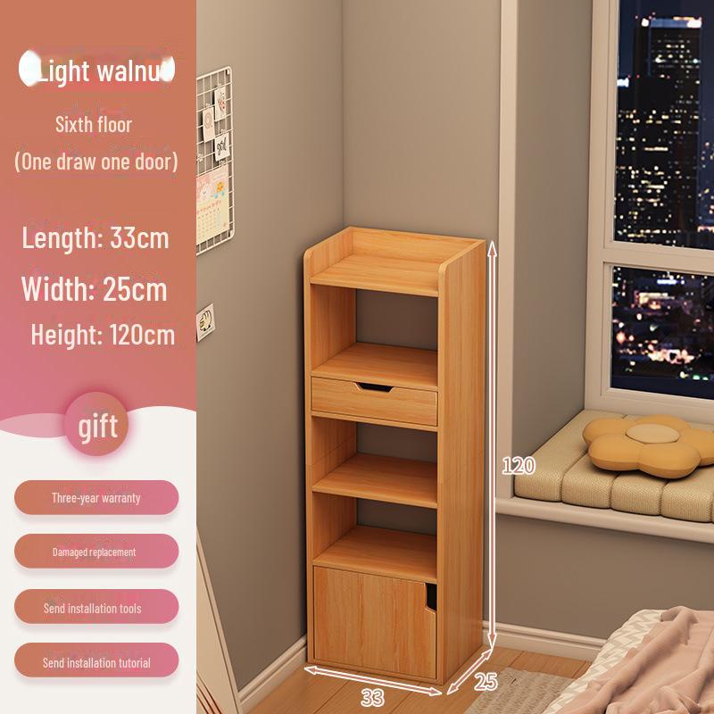 Corner Storage Shelf Rack for Home and Bedroom