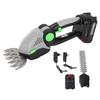 2 In 1 Grass Shear and Hedge Trimmer 22000 RPM 21V Battery Powered Cordless Electric Grass Cutter an