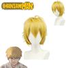 Man Denji Cosplay Wig Soft High Temperature Fiber Adjustable Head Size
