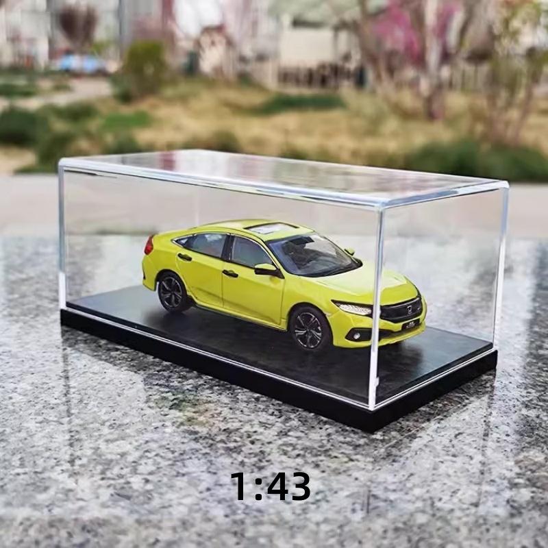 Scale 1/64 1/43 1/32 1/24 1/18 Clear Acrylic Display Box Case for Car Model Dust Cover Pre Made Box Diecast Professional Storage