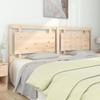 VidaXL Headboard 205.5x4x100 Cm Solid Pine Wood 817960