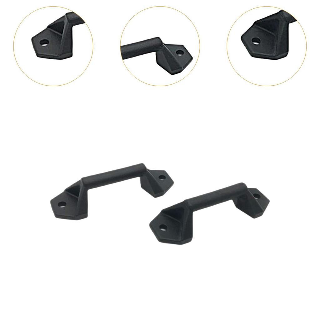 2 Pieces Side Box Hooks Professional Motorcycle Toolcase Trunk Bag Equipment Luggage Accessory Sturdy Portable Strap Buckle Tool
