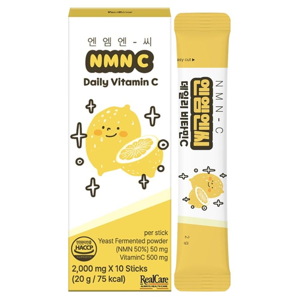 Real Care NMN-C Ежедневный Витамин С 1 шт. (10 порций)