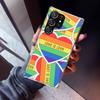 Love Is Love LGBT Rainbow Phone Case For Samsung Galaxy S23 S24 S25 Edge S26 Ultra S22 + S21 Plus S20 FE Cover Silicone Print Sh
