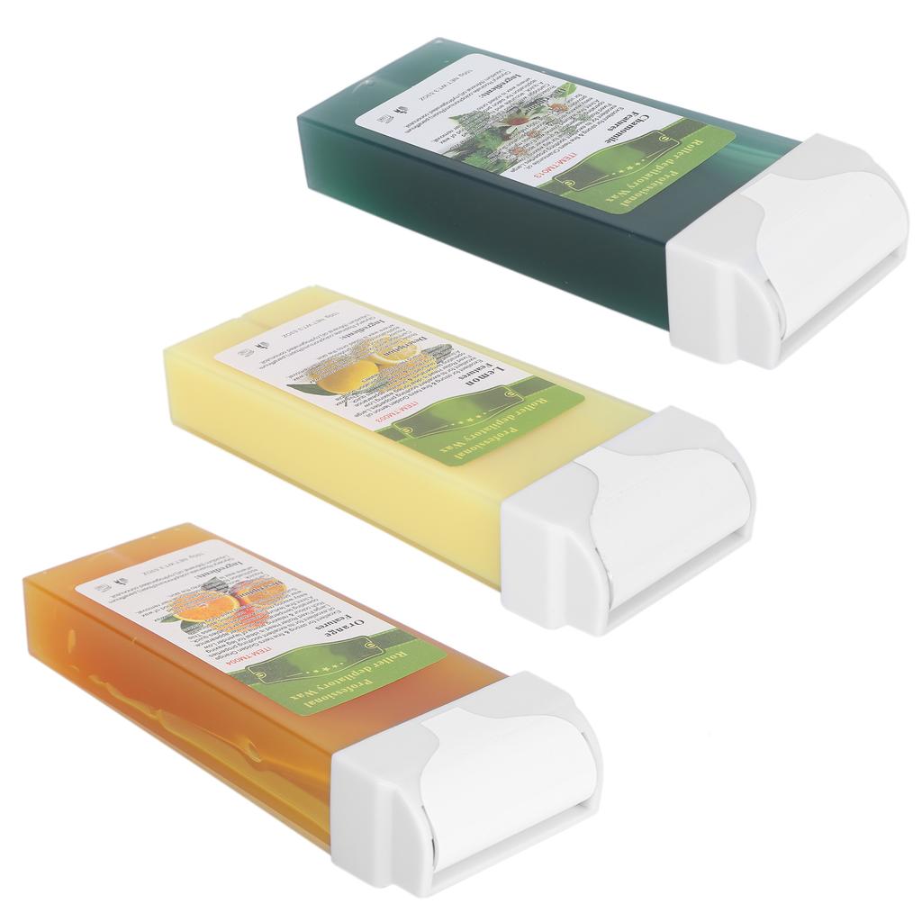 100g Professional Roller Depilatory Wax Home Hair Removal Large Area Body Hair Removal Wax Roller