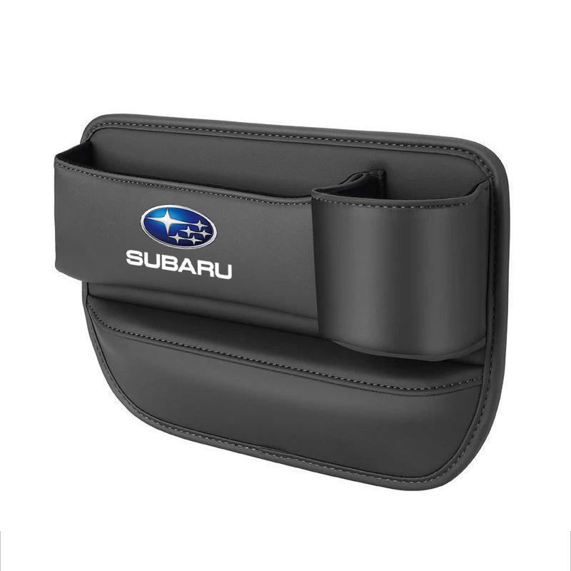 Car Seat Gap Storage Organizer with Cup Holder Organizer For Subaru BRZ Outback WRX Ascent Levorg Forester XV Impreza Valve Cap