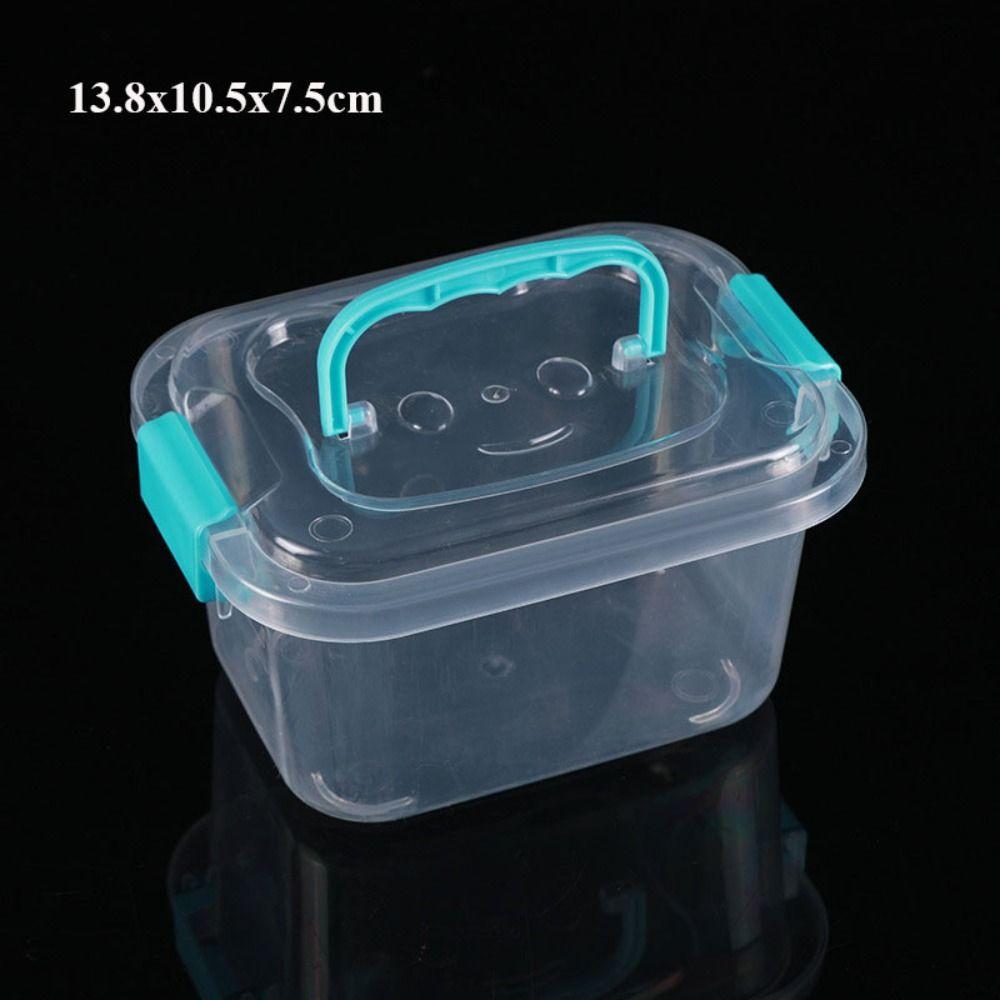 Пластиковый ящик для хранения, прозрачные упаковочные коробки, контейнер для горячих ювелирных изделий, бисер, держатель электроинструментов