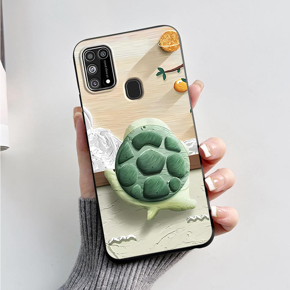 Чехол для Samsung Galaxy M31 Милый Мультяшный Задняя Крышка Силиконовый Мягкий TPU Чехлы для Телефона Для Samsung M31 Prime M 31 s Galaxy M31s Бампер