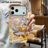 Чехол для телефона: Плоская 2D защитная пленка-чехол для iPhone 18 17 16 15 14 13 Pro, парный стиль, кристально-розовый, подарок на Рождество и Хэллоуин