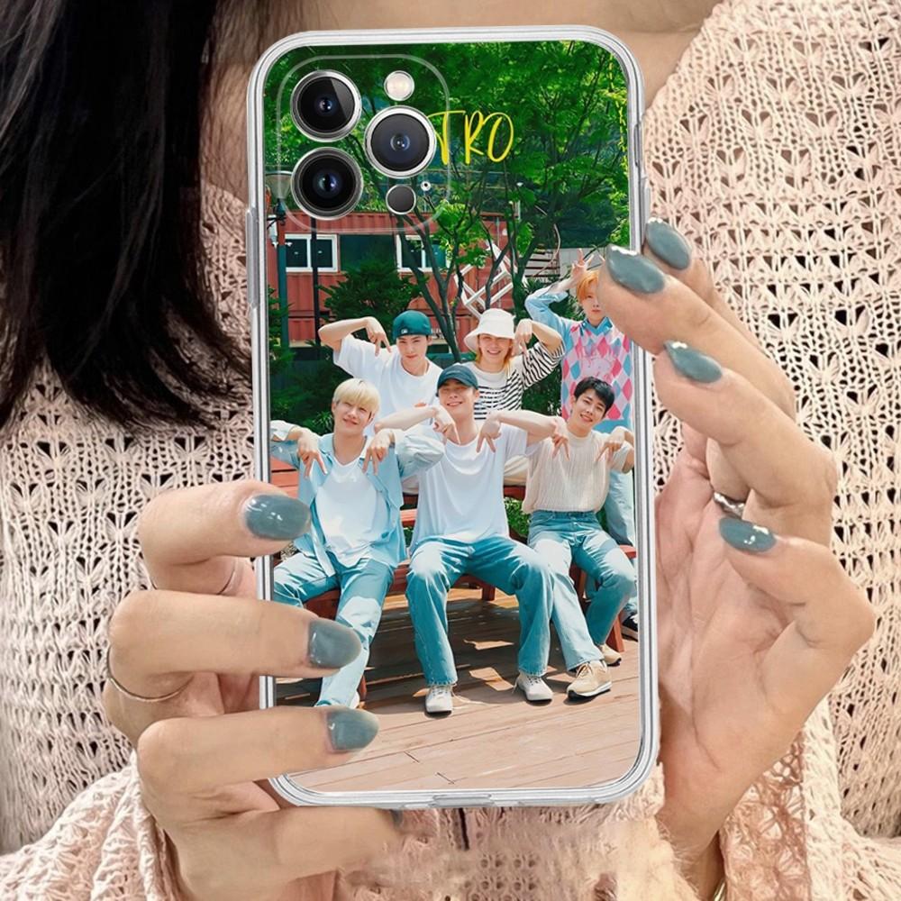 Чехол для телефона Kpop Astro Ча Ын У Силиконовый Мягкий Для Iphone 16 15 14 13 12 11 Pro Mini XS MAX Plus X Чехол