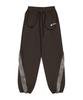 OJOS Side Fur Trim Sweatpants / Stone Brown