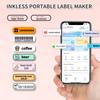 D30 PRO Принтер для этикеток Карманный смартфон Устройство для создания этикеток BT Беспроводная термопечать Поддержка 203DPI