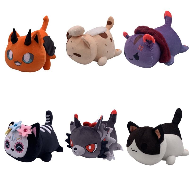 Афмау Кошка Мягкие Плюшевые Игрушки Мягкая Плюшевая Набивная Игрушка для Декора Комнаты Девочек