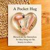 Pocket Hug Token for Hairstylists Heart Shaped Acrylic Keepsake with Mini Hair Tools Stylist Appreciation Gifts