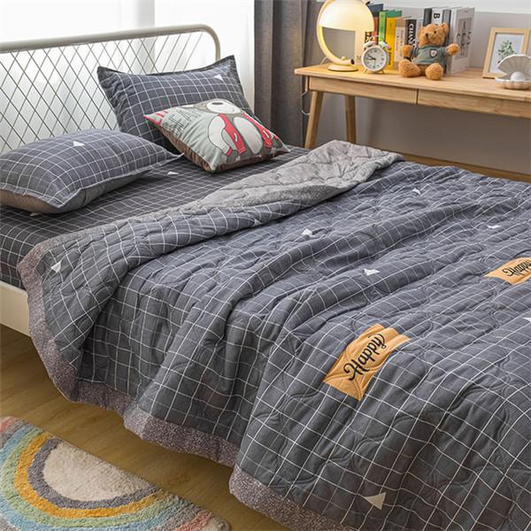 Весенне-летнее одеяло, стеганое одеяло, мягкое тонкое одеяло с кондиционером, дышащие прохладные одеяла