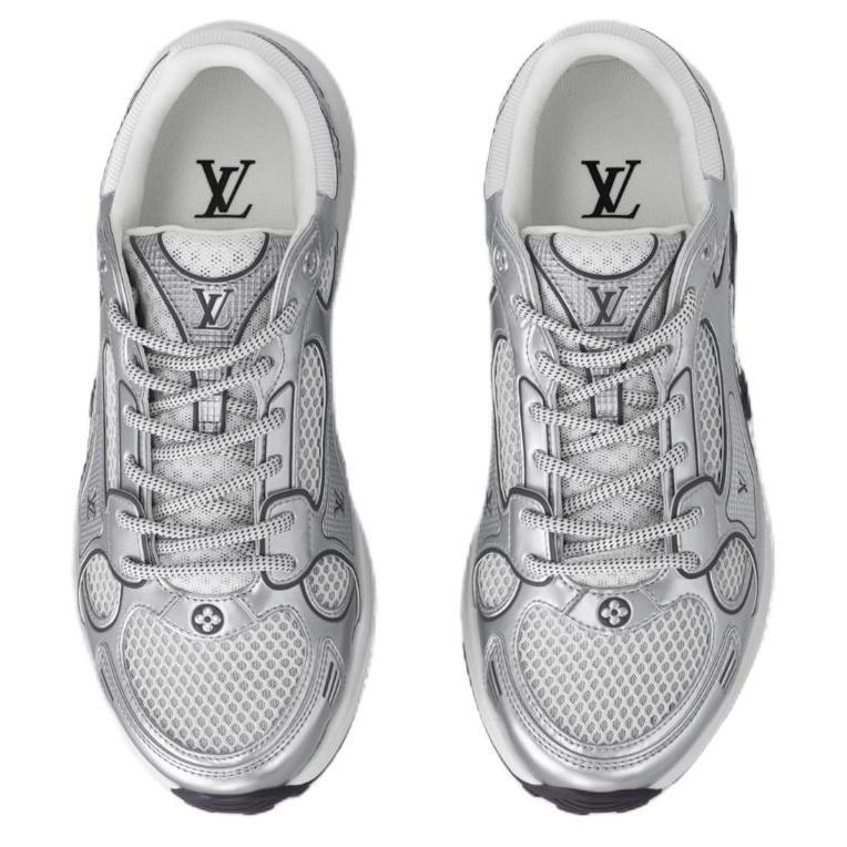 Louis Vuitton Обувь повседневная женская Olympia, низкая, серебристая 1AHOHT