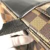 Louis Vuitton N41558  Damier Jake bag Backpack Damier Canvas Black Brown