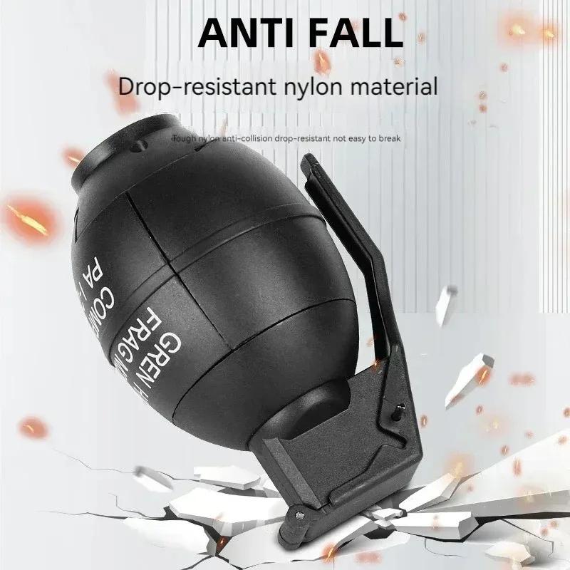 1/3 шт. Модель нейлоновой гранаты M26a2, Игрушка-граната, Модель гранаты для страйкбола, Ударопрочная, Многоразовая, Гелевый шарик, Конфетти, Мука