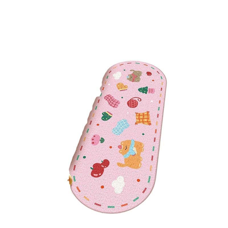 Ins мультфильм милый спальня нескользящее одеяло длинный плюшевый комната девушки гостиная кабинет ковер гостиная кровать одеяло