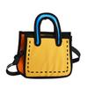 Cartoon Comic Shoulder Bag Nylon Graffiti Messenger Bag Simple 2D Anime Tote Bag  Girls
