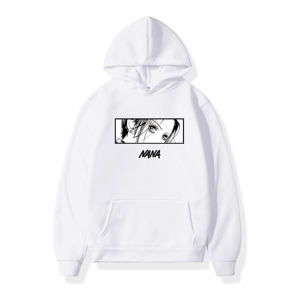 Нана Осаки толстовки аниме унисекс с принтом уличная одежда унисекс женская повседневная мода большие толстовки с капюшоном пуловеры в стиле Харадзюку одежда
