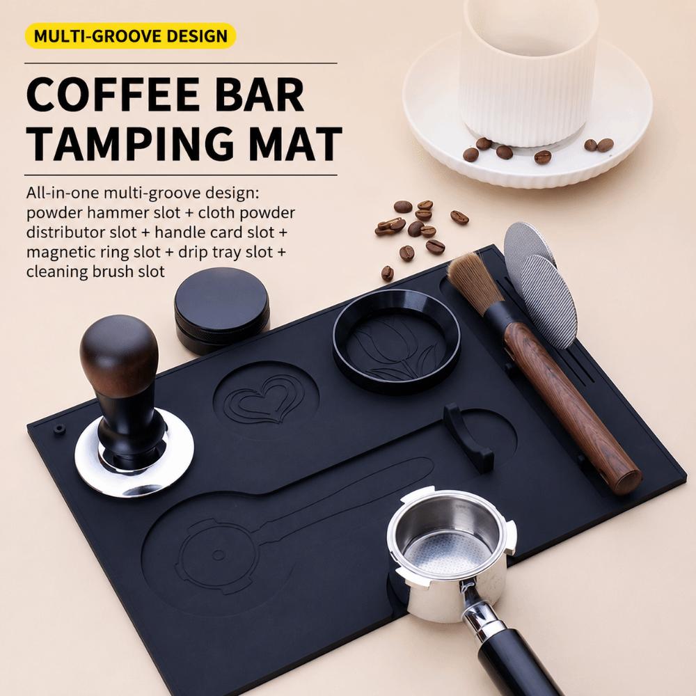 Heat Resistant Espresso Tamping Mat Barista Tamping Station Barista Accessories Tool