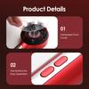 Electric Hair Regrowth Brush with Red Light Machine Acupoint Scalp Massage Anti-Hair Loss Hair Oil Applicator Combs Hairbrush