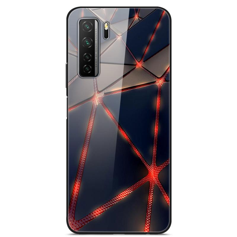 Закаленное Стекло Чехол Для Honor 30s Чехол Стеклянная Задняя Крышка Для Honor 30s Чехол для Телефона Honor30s 30 s Funda Для Huawei Nova 7 SE Чехол
