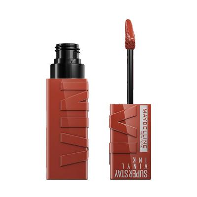 Жидкая помада Superstay Vinyl Ink Extra 4,2 мл Стойкая 16 часов Не отпечатывается Высокий блеск Фиксация цвета Макияж для губ