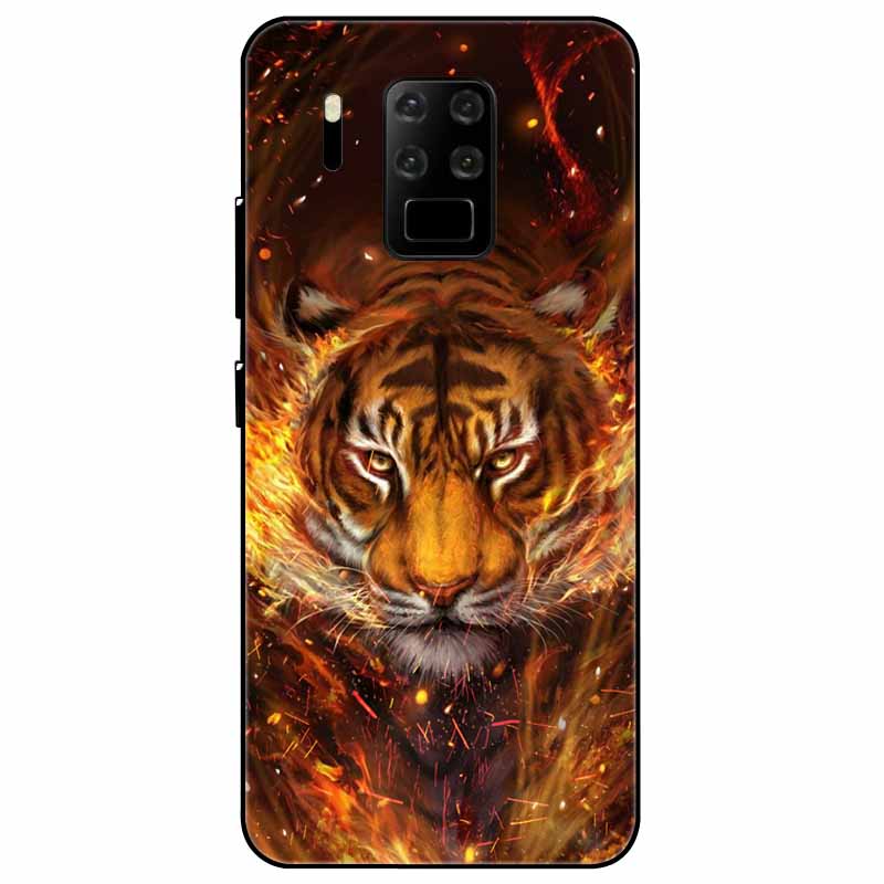 Для OUKITEL C18 Pro C21 C21Pro Чехол Силиконовый Черный Мягкий Защитный Funda Capa для OUKITEL C21 Pro C18 Pro Чехол TPU Мультяшный Чехол