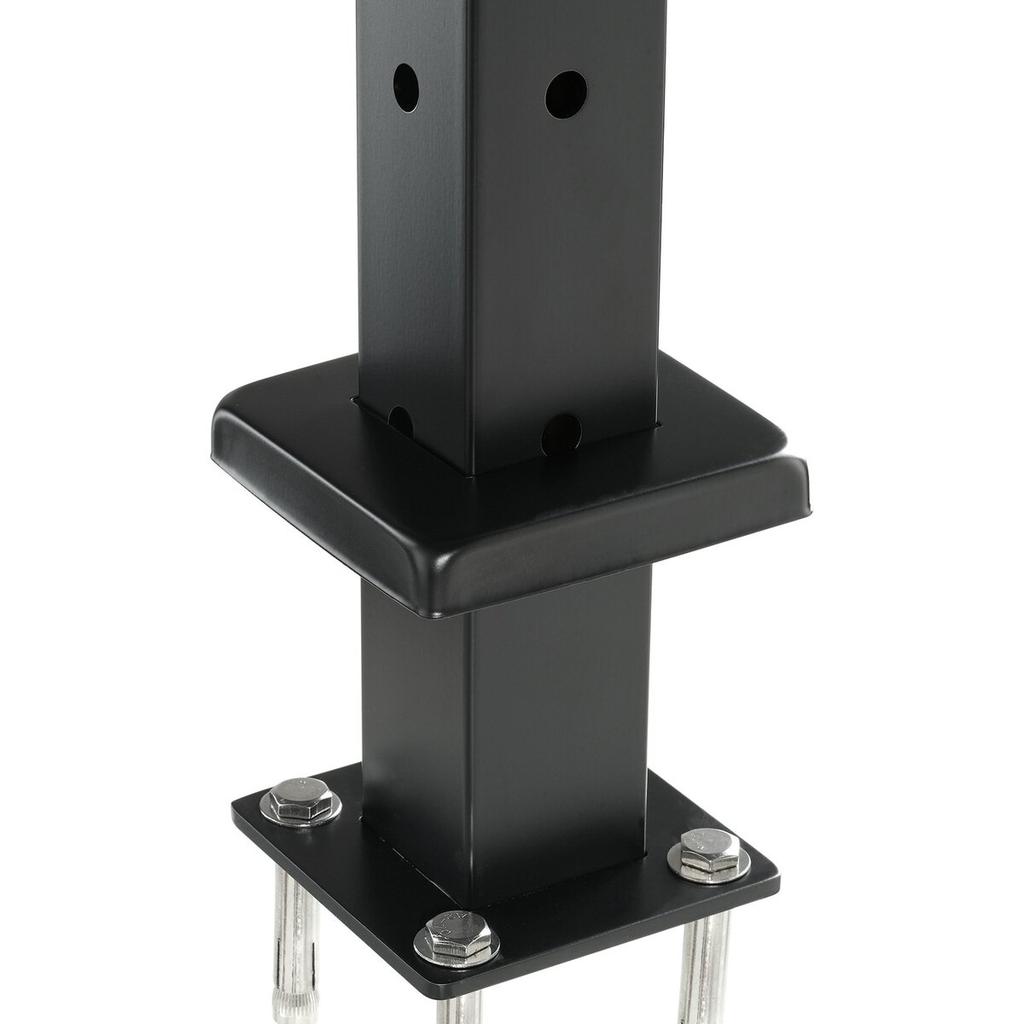VEVRO Cable Railing Post 36x1x2 Inch with L-Shaped Holes 1JZLGZXHS914IVCFL001V0