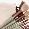 13 шт./набор кистей для макияжа с мягкой щетиной, многофункциональный косметический инструмент, контурная кисть для теней для век, румян, набор кистей для женщин