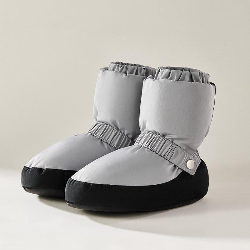 Балетки Ботинки для разминки Национальные танцевальные туфли Зимние танцевальные ботинки Теплые нескользящие ботинки Обувь