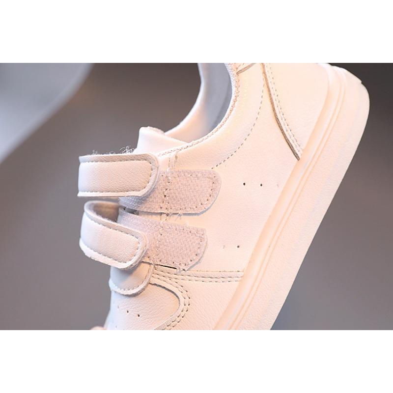 Новые детские туфли белого цвета для мальчиков и девочек, детская обувь для отдыха, школьные туфли для выступлений, белые туфли