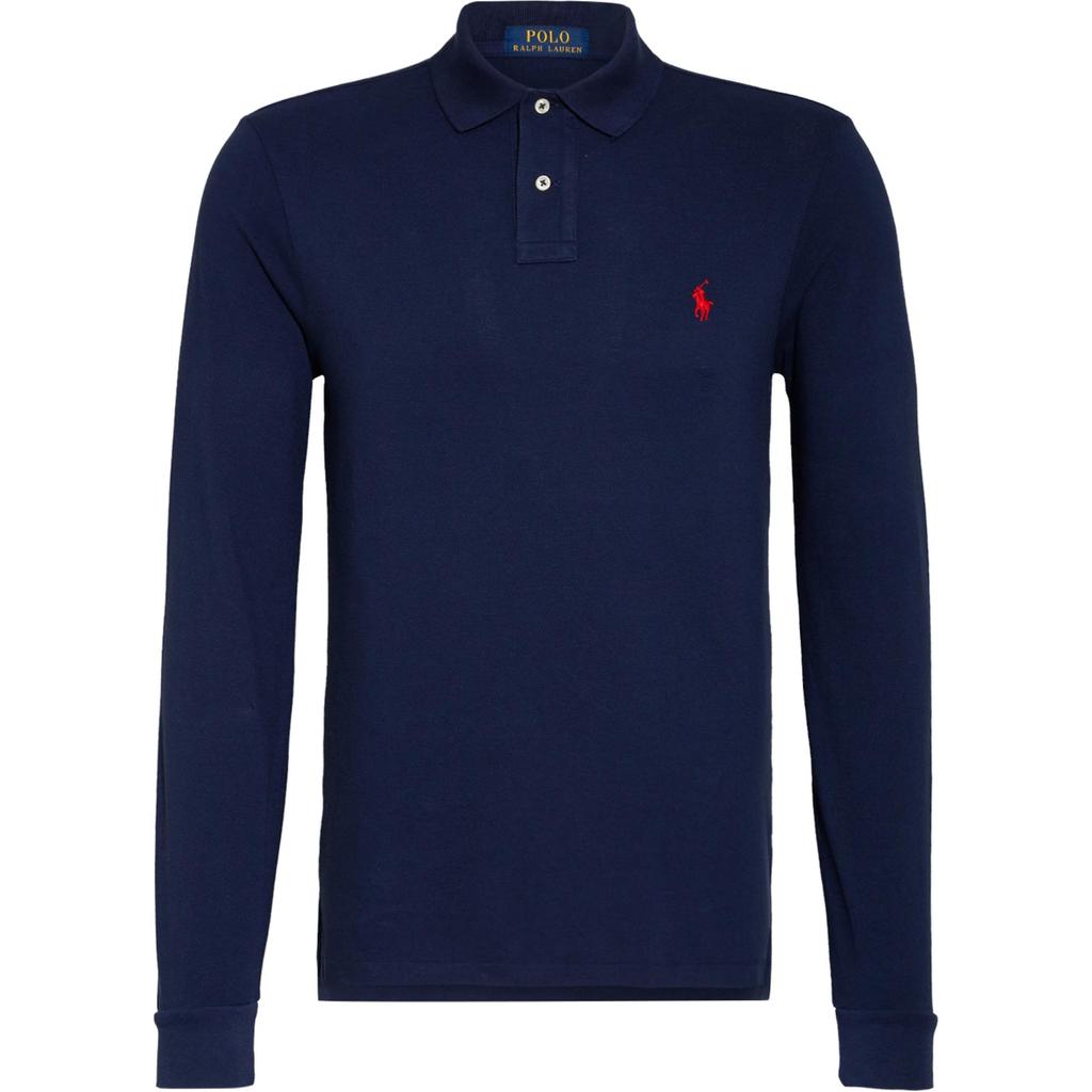 Polo Ralph Lauren Pony Embroidered Long Sleeved Polo Shirt 710585961-008