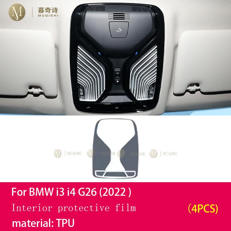 kfwhl7 Pre cutting car Interior PPF paint protection film console Scratch resistant repair TPU film For BMW i3 i4 G26 2022-2024