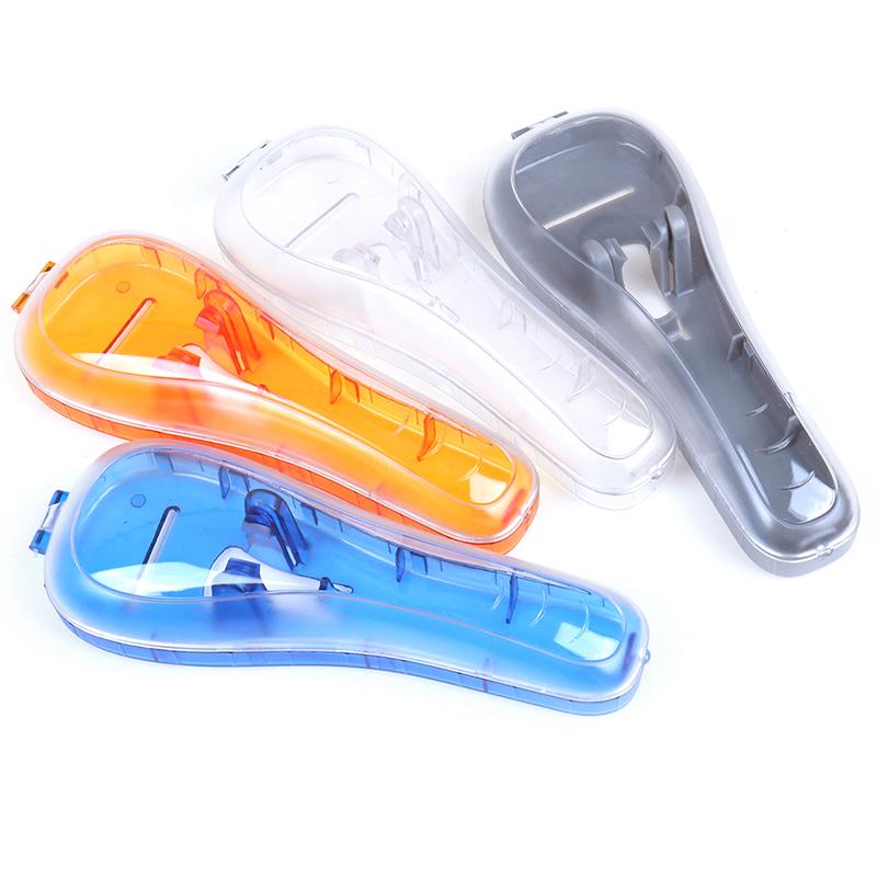 Men'S Plastic Shaver Razor Case Hand Holder Box Travel Storage