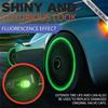 Tire Air Valve Caps 4pcs Car Tire Cap Lights Up Car Glowing Tire Valve