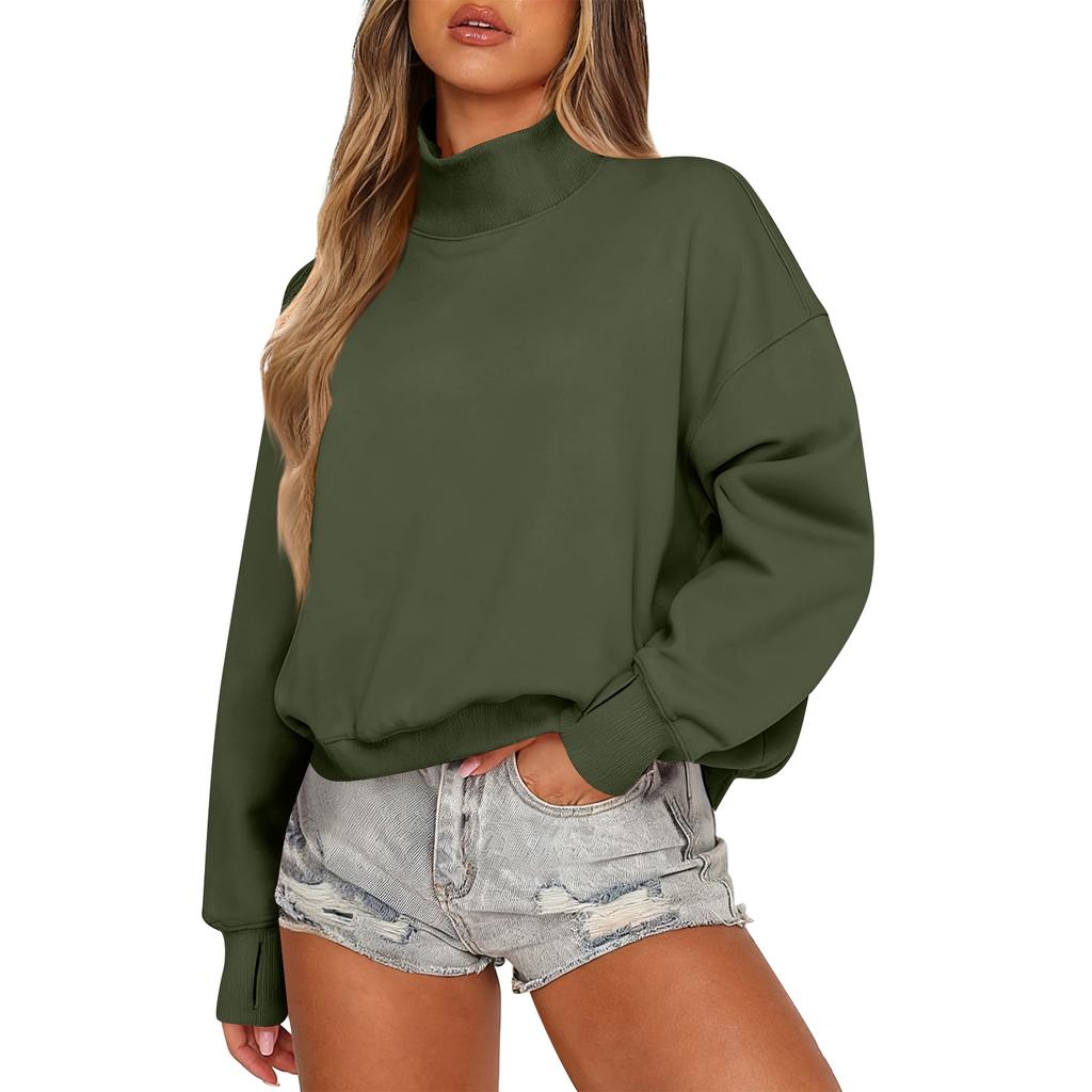 Women's Sweatshirt Long Sleeve  Casual Comfort Loose Lightweight Women's Sweatshirt