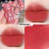 Bunny Lip Cream Matte Mist Velvet Lip Tint Keychain Charm College Party Lipstick Cosmetic for Women