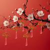 6 Pieces Chinese Year Hanging Decorations Blessing Characters, Party