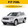 Fits 2008-2013 Toyota Highlander Leather Console Lid Armrest Beige Cover Tan