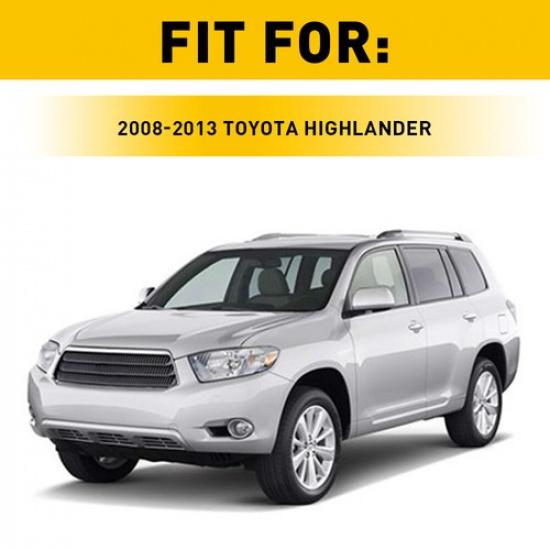 Fits 2008-2013 Toyota Highlander Leather Console Lid Armrest Beige Cover Tan
