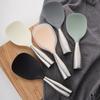 Stainless Steel Handle Silicone Rice Spoon Non-stick Serving Spoons Rice Paddle  Rice Cooker