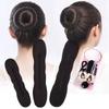 Women Sponge Hair Styling Donut Bun Curler Maker Black Hair Clip Ring Girls Braider Magic Foam Donut Twist DIY Tool Accessories